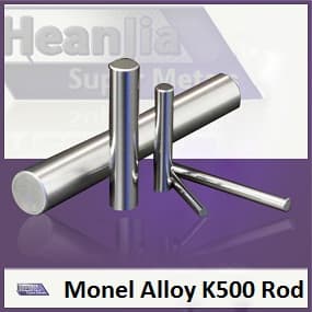 Nickel_Copper alloys Monel K500 Rod Round Bar